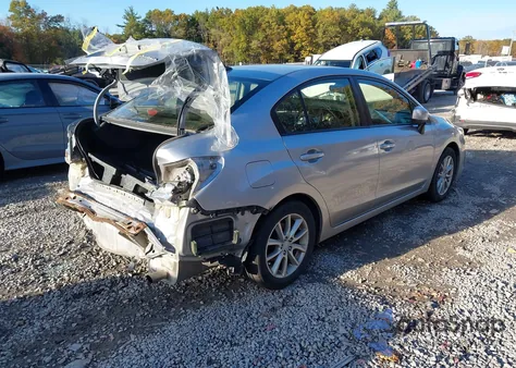 2013 Subaru Impreza 2.0I Premium из США, поврежденный, VIN JF1GJAC63DH032195